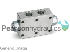 003.050.0J0 OMT Group 1/2 double pilot operated check valve 4:1 45 LPM