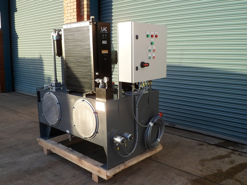 Hydraulic power unit for gas turbine start system