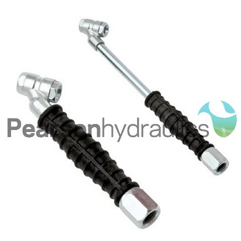 Genuine 1x Tyre Valve Connector Twin Clip-On Open Air Line Systems DIY Tool C. 