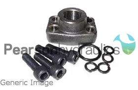 CFS100SM 3/4 SAE 3000 Flange Socket Weld with Metric Bolts