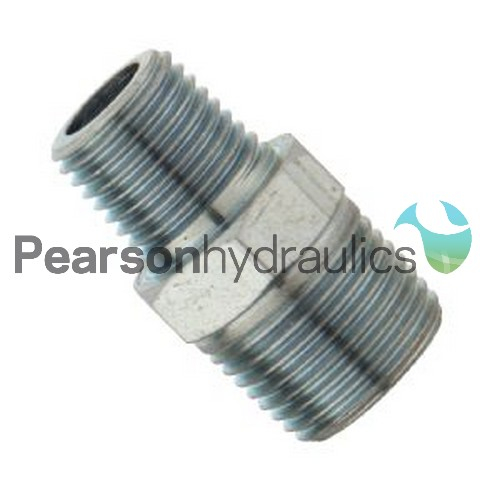 HC6899 PCL 3/8 BSP Taper Male X 1/4 BSP Taper Male Reducing Union Hose Connector
