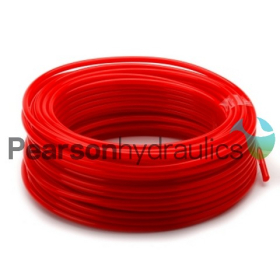 5/16 OD Red Flexible Nylon Hose