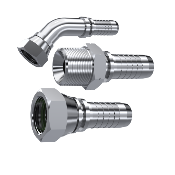  Stainless Steel NPT-NPSM Hose Fittings Image